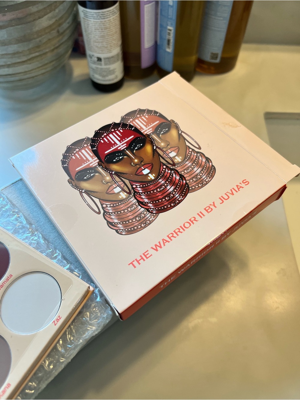 Juvia's Place The Warrior II Eyeshadow Palette - Red, Brown, Black